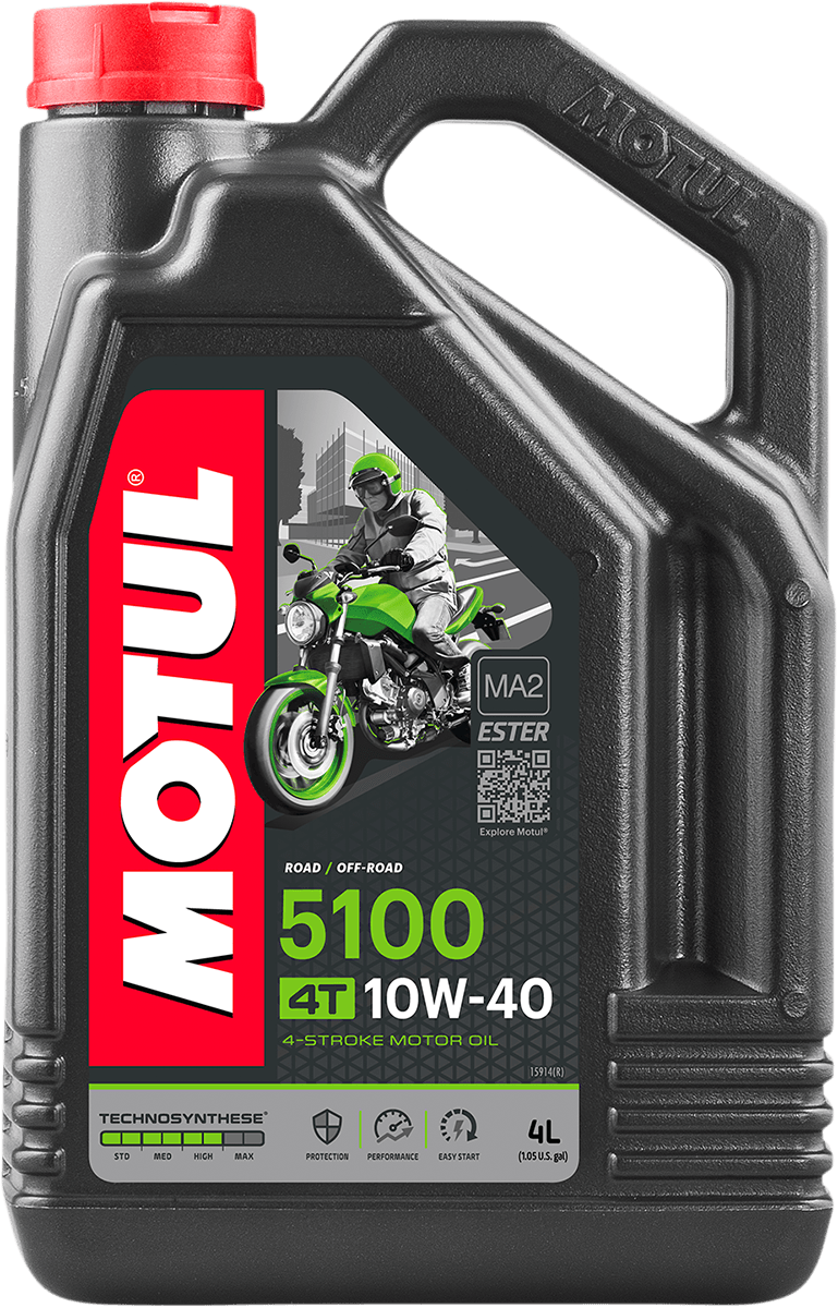 MOTUL OIL 5100 10W40 4T BLEND1G 1