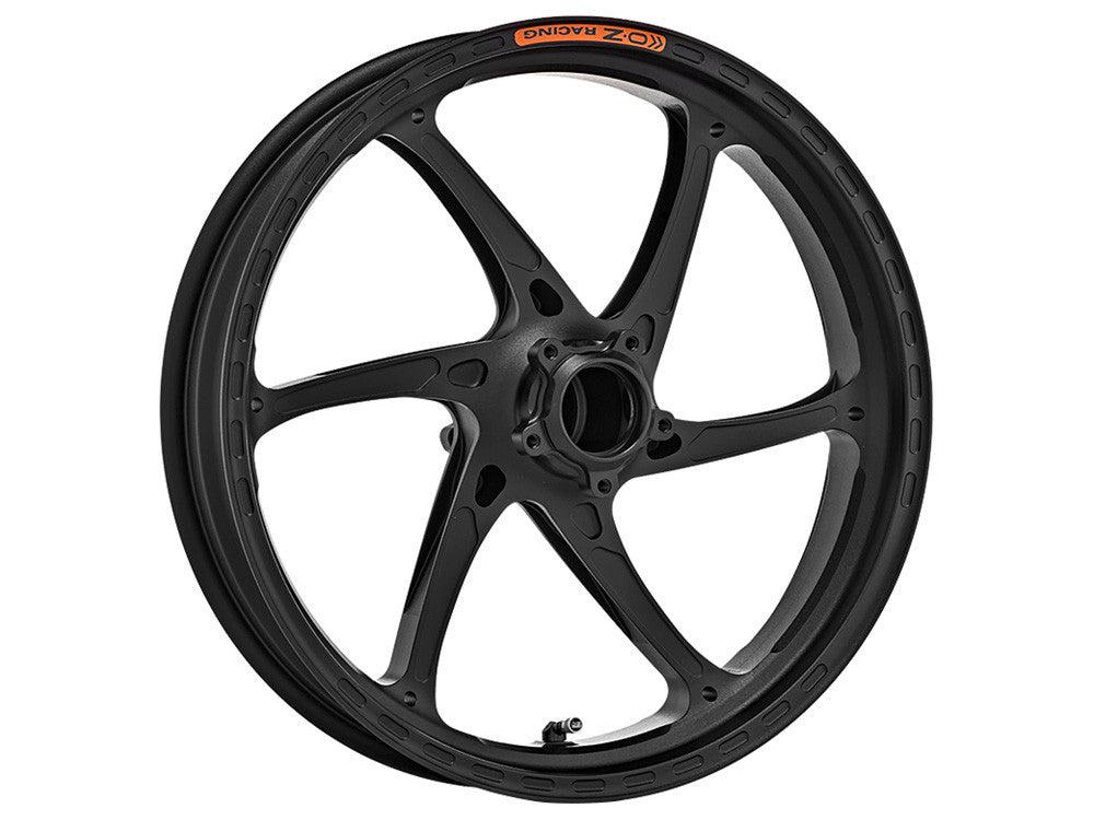 OZ Racing - GASS Aluminum 6 Spoke Front Wheel - Matte Black - Ducati 1199 (2012-2013)- H3010DU35Z1M 1