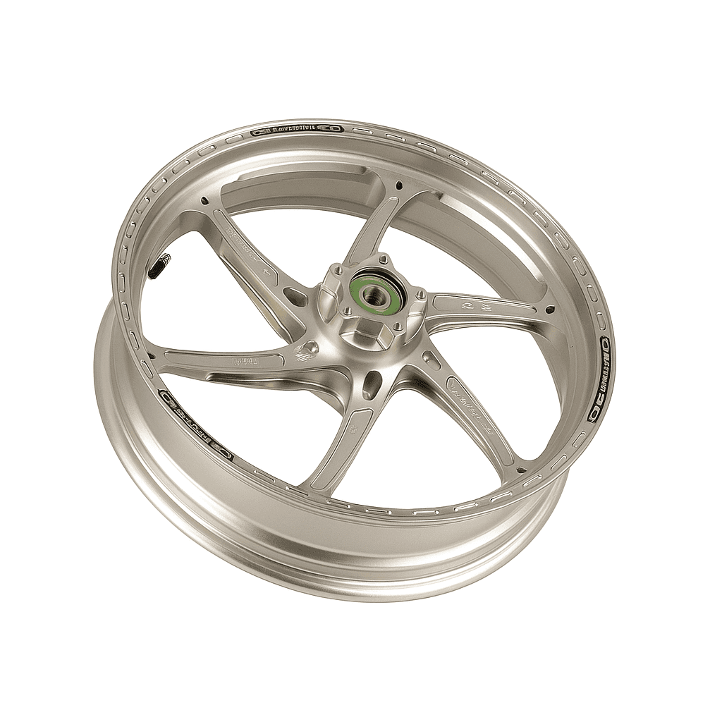 OZ Racing - GASS Aluminum 6 Spoke Front Wheel - Titanium - Suzuki GSXR600/750/1000 - H3005SU3501T 1