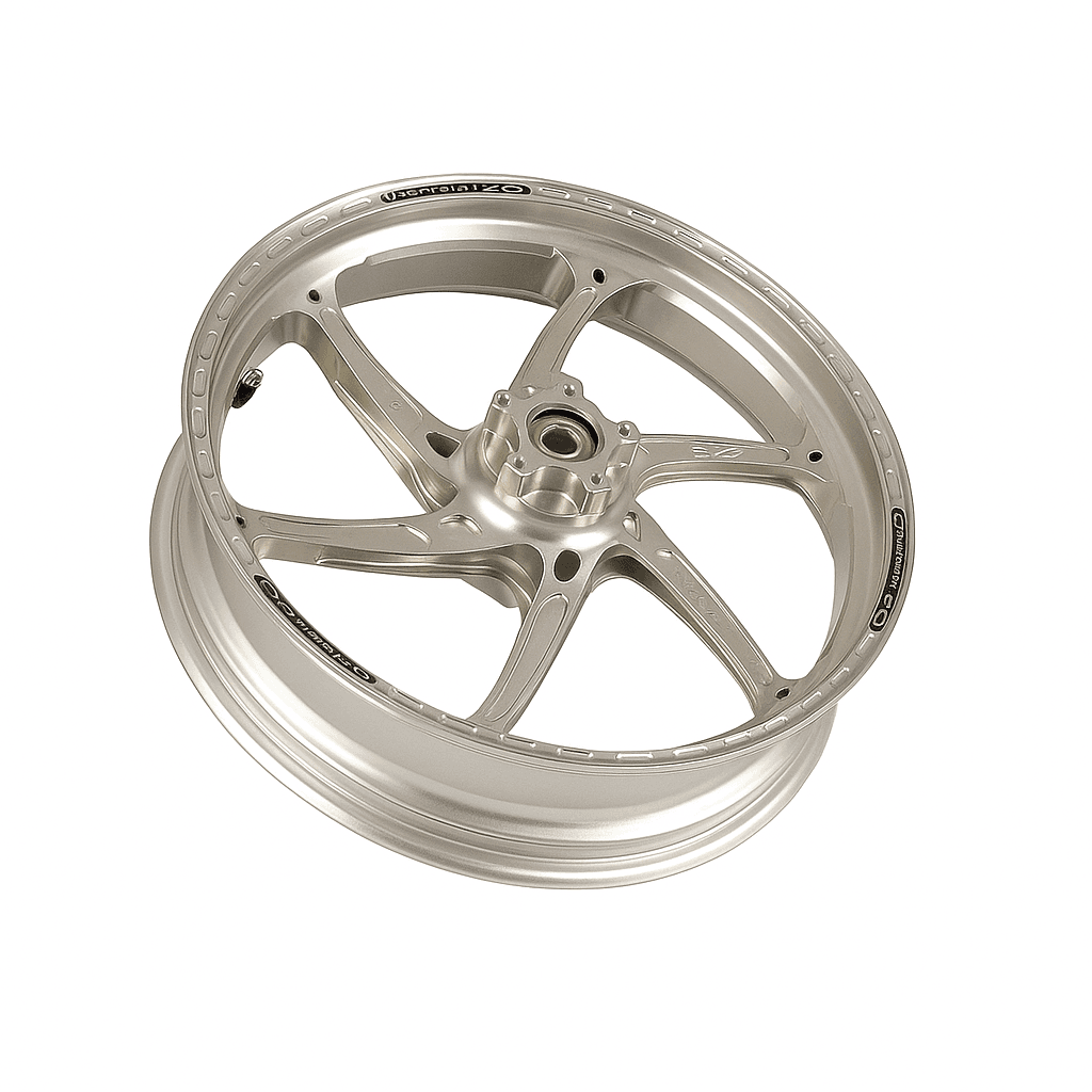 OZ Racing - GASS Aluminum 6 Spoke Front Wheel - Titanium - Suzuki GSXR600/750/1000 - H3097SU3501T 1