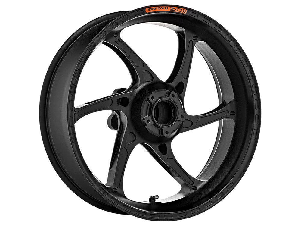 OZ Racing - GASS Aluminum 6 Spoke Rear Wheel - Matte Black - Suzuki GSXR1000 (2017-2022) - H6235SU60Z1M 1