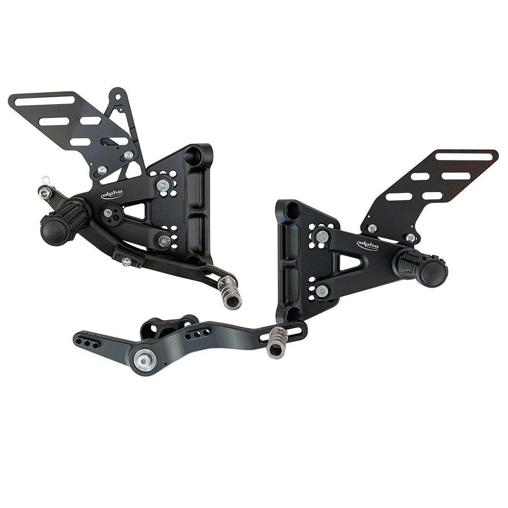Alpha Racing rearset SBK- BMW S1000RR 2019, M1000RR 2021 1