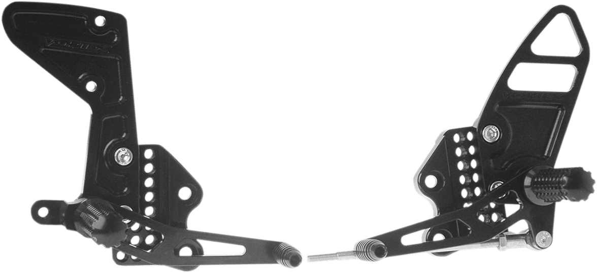 VORTEX REARSET BLACK SUZUKI GSXR1000 2005-2006 1