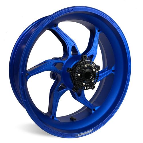 Satin Blue Apex-6 Yamaha R1 /R1S /R1M 2015-2025 Forged Core Moto wheels 1
