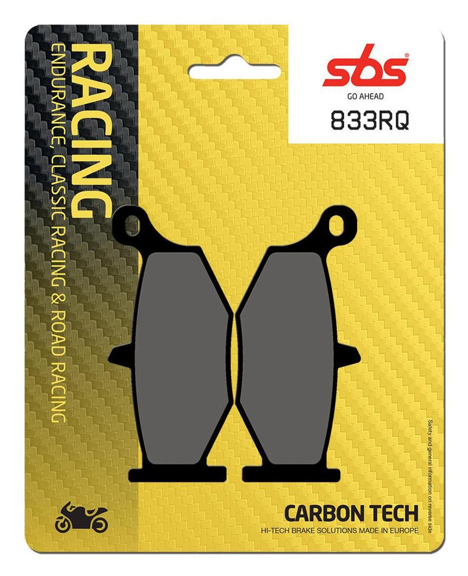 SBS Carbon Tech "Racing" Brake Pads 833 RQ - Rear (2/pc) 1