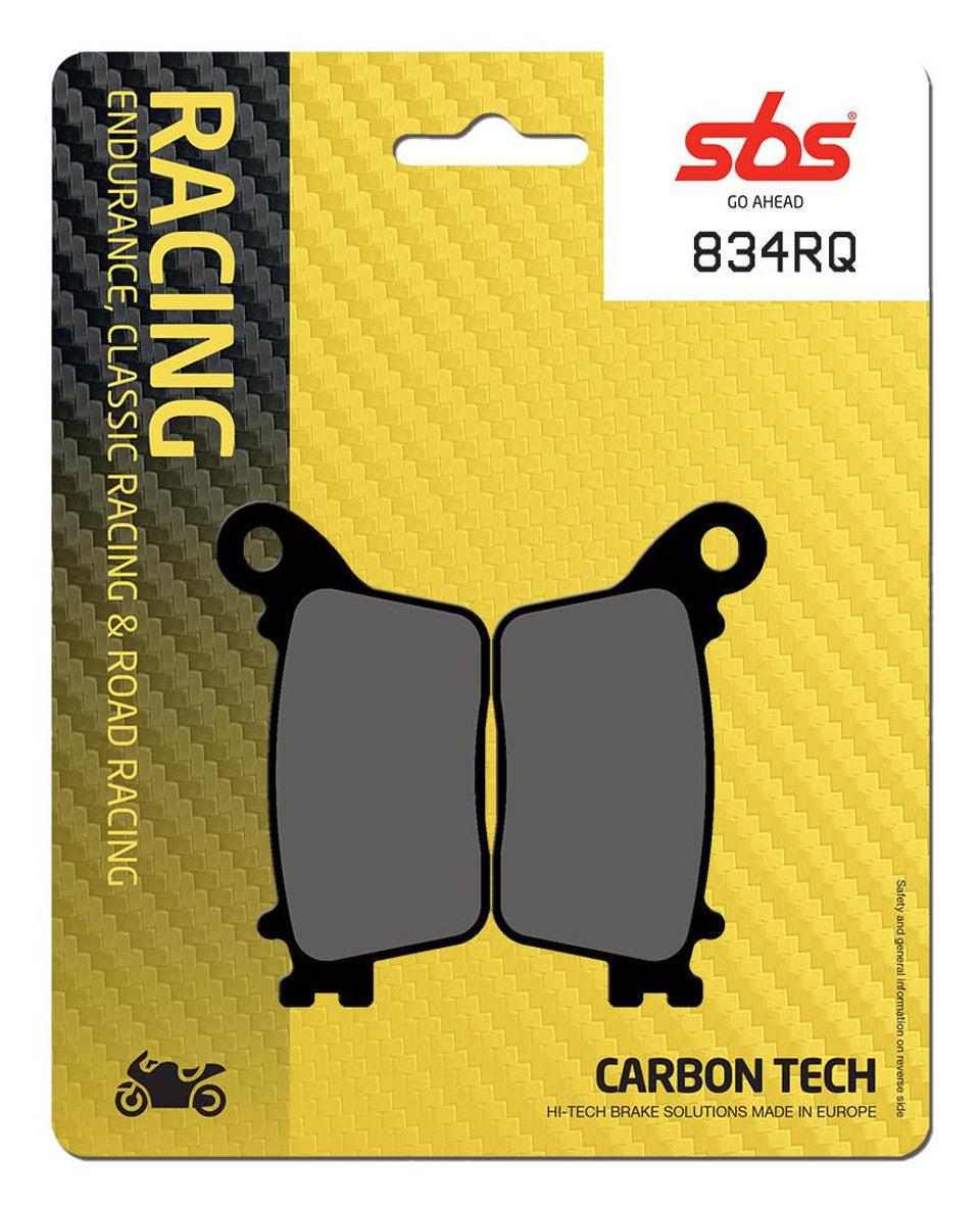 SBS Carbon Tech "Racing" Brake Pads 834 RQ - Rear (2/pc) 1