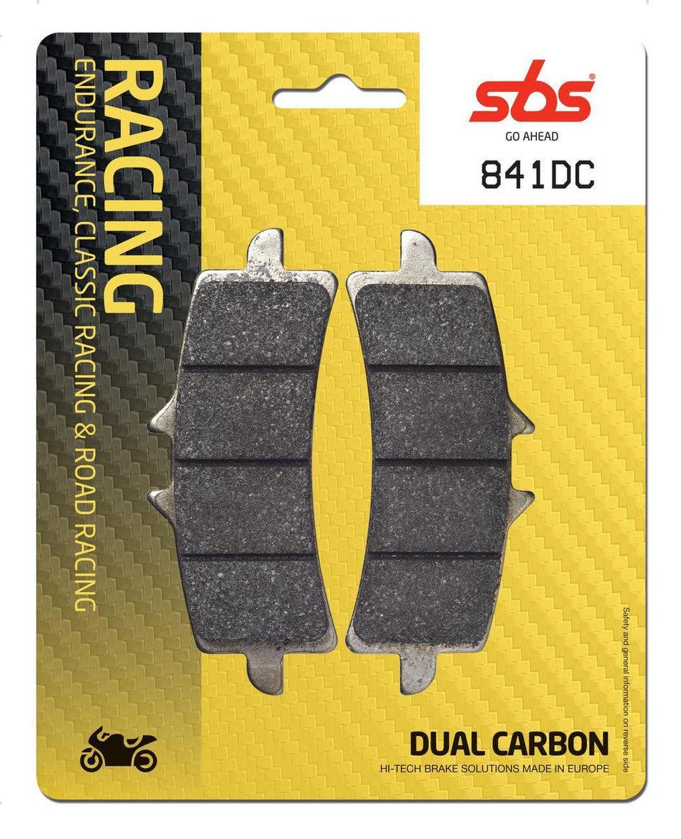 SBS Dual Carbon "Brembo Stylema" Brake Pads 841 DC - Front (2/pc) 1