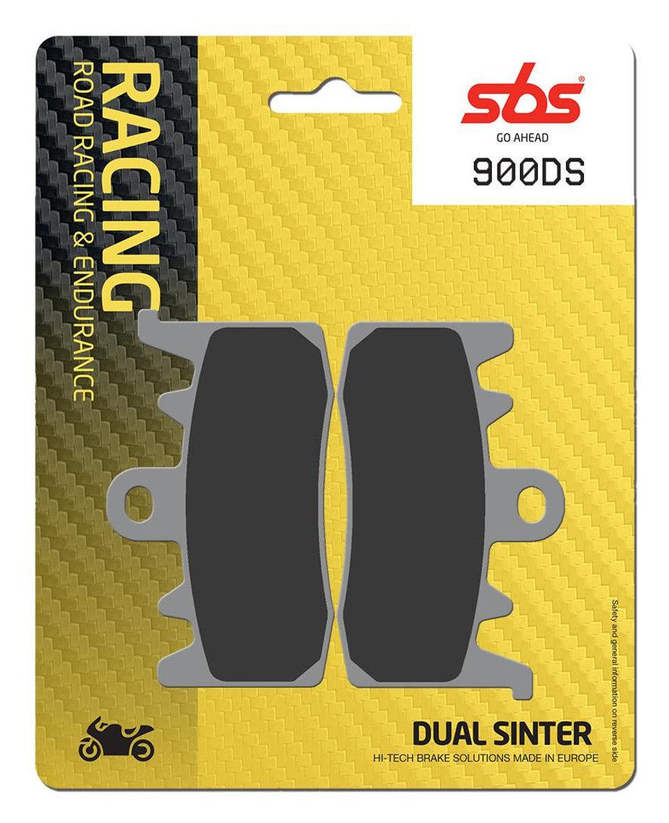 SBS Dual Sinter "Racing" Brake Pads 900 DS - Front (2/pc) 1