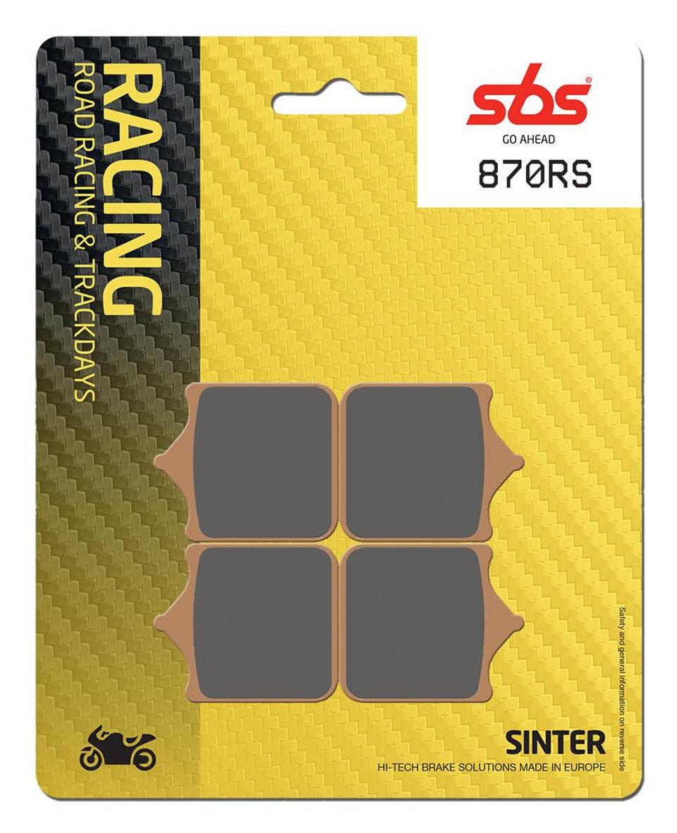 SBS Racing Sinter "Racing" Brake Pads 870 RST - Front (2/pc) 1