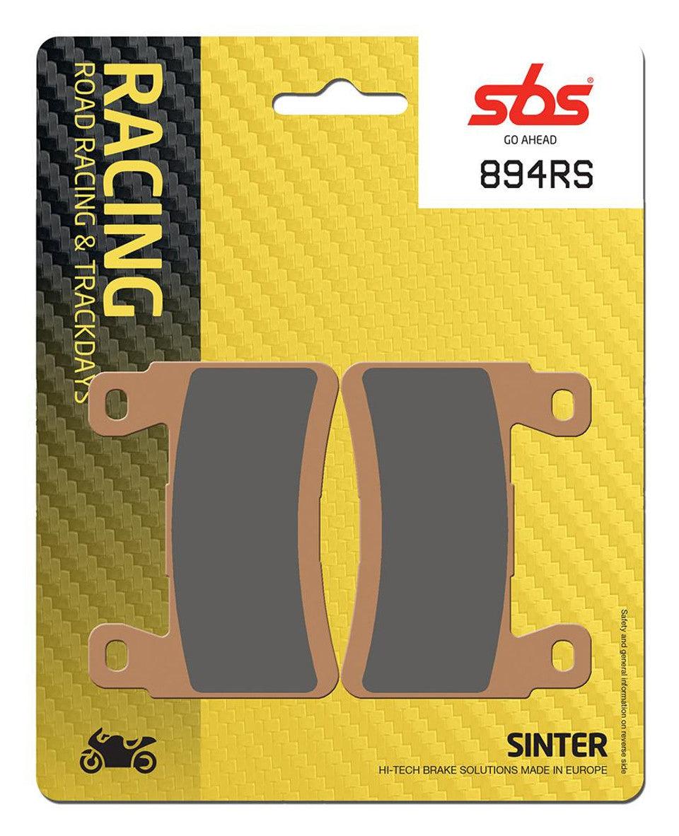 SBS Racing Sinter "Racing" Brake Pads 894 RST - Front (2/pc) Kawasaki Ninja ZX-6R (2013+) 1