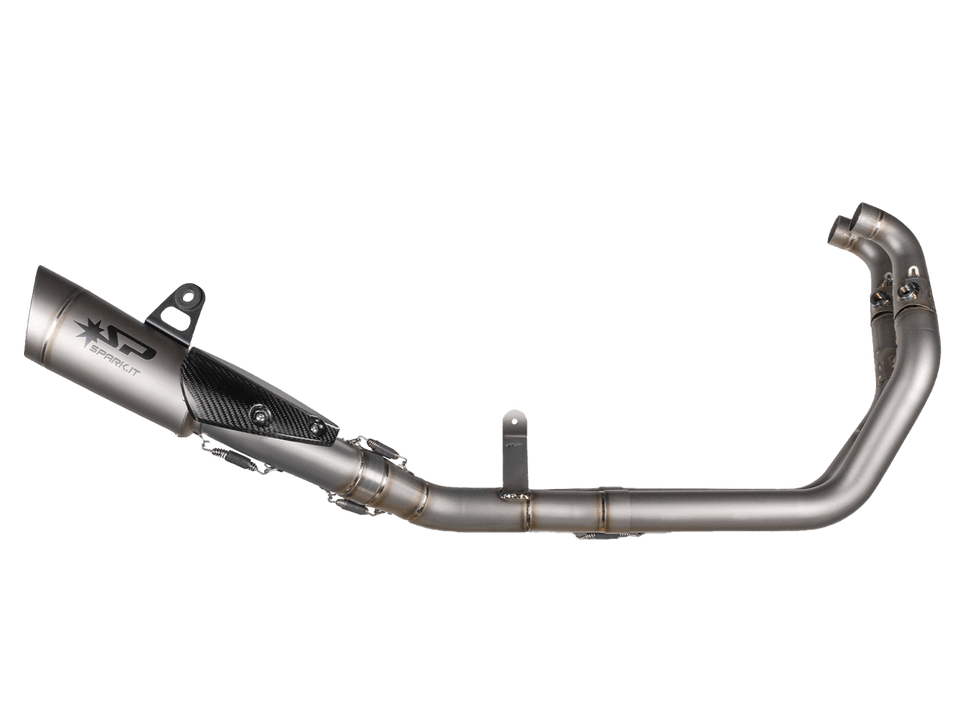 Spark Aprilia RS 660 / Tuono 660 "Grid-O" Titanium Full Exhaust System 1