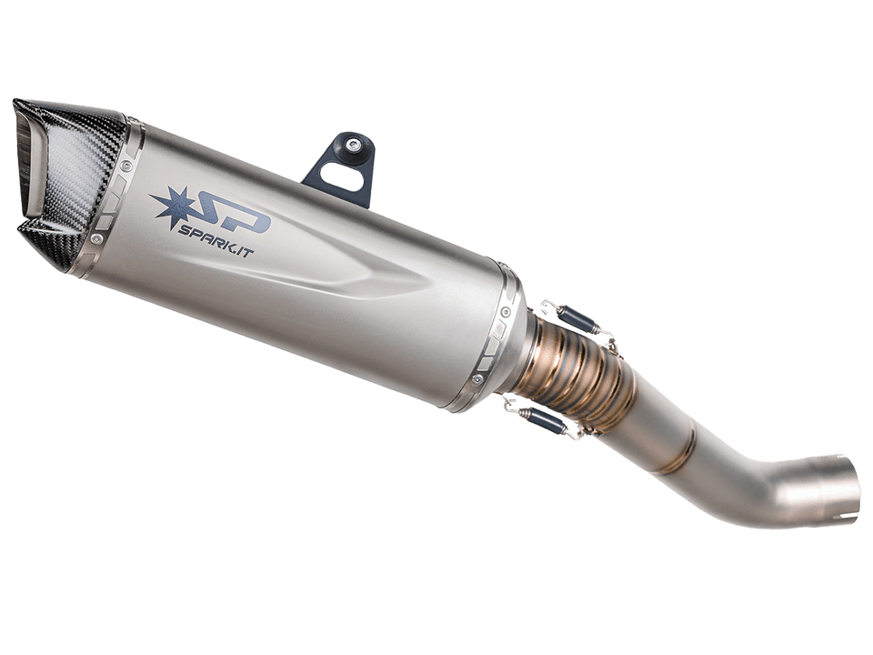 Spark Aprilia RSV4 "Force Evo" Titanium Semi-Full Exhaust (2017+) 1