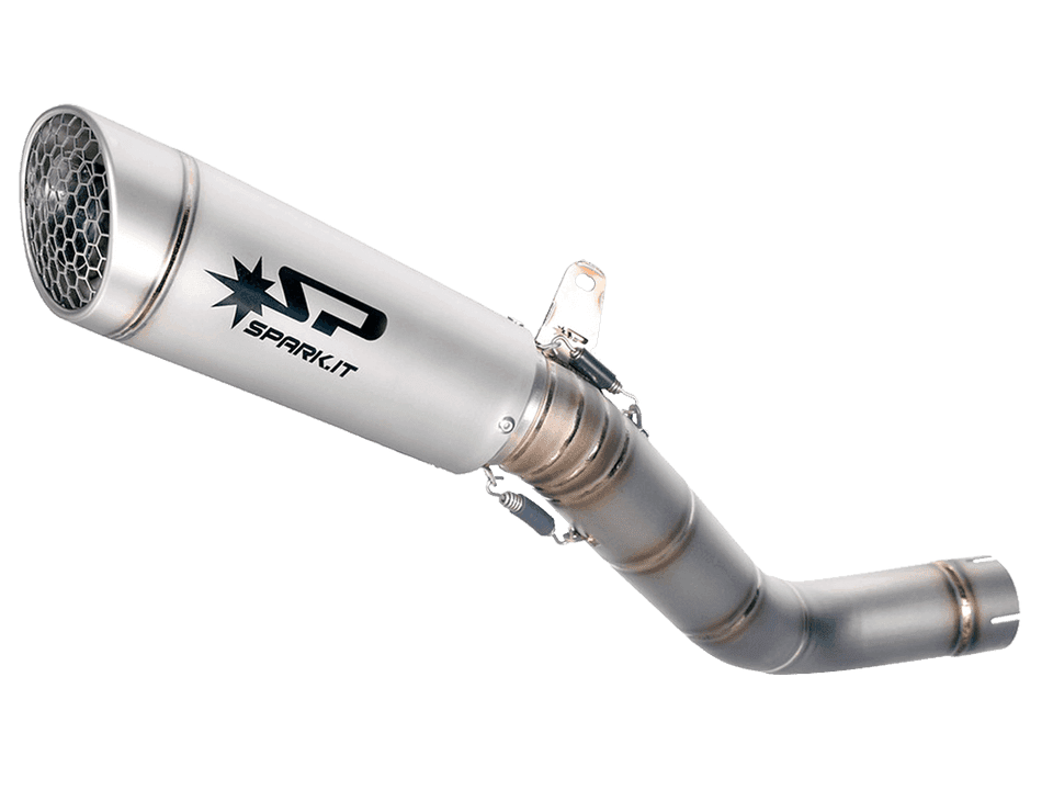 Spark Aprilia RSV4 "Grid-O" Titanium Semi-Full Exhaust (17-20) 1