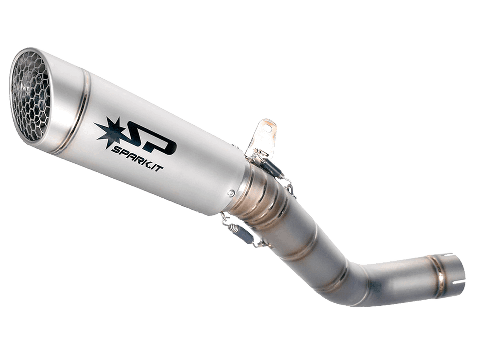 Spark Aprilia RSV4 "Grid-O" Titanium Semi-Full Exhaust (17-20) 1
