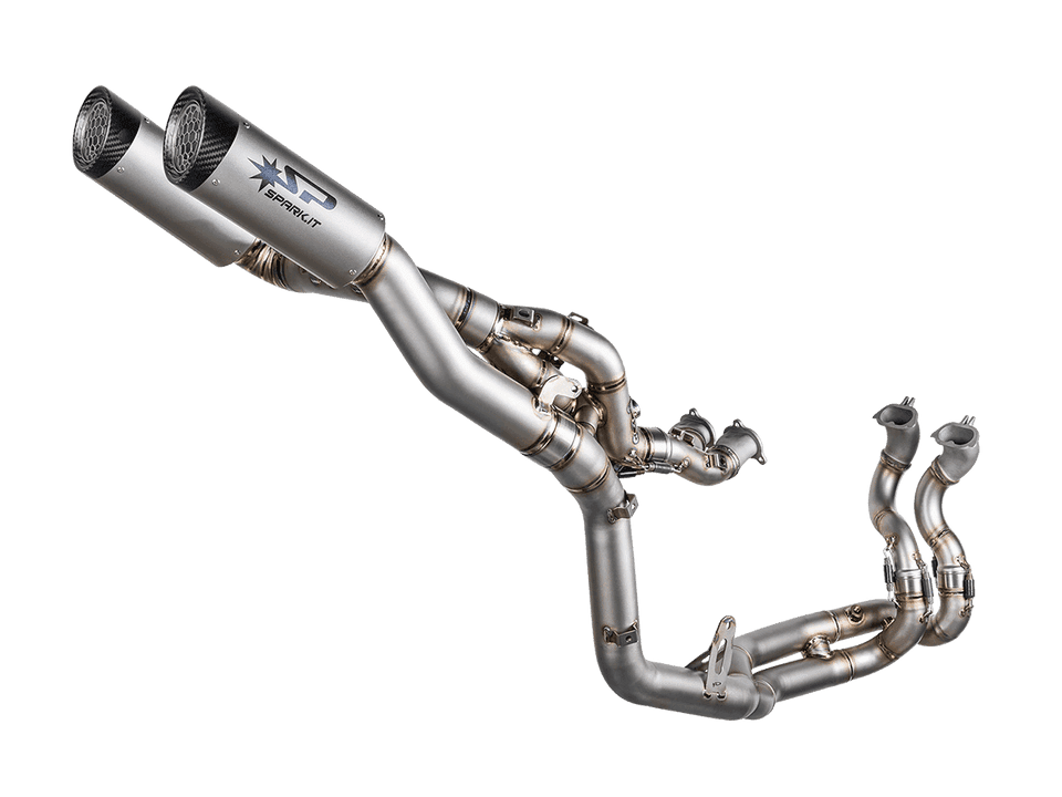 Spark Ducati Panigale V4 S/R "Double Dyno" Titanium Full Exhaust System (2025+) 1