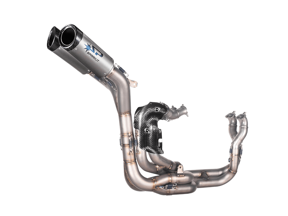 Spark Ducati Panigale V4 S/R Streetfighter "Double Dyno" Titanium Full Exhaust System (WSBK Evolution) (SingleArm Rear) 1