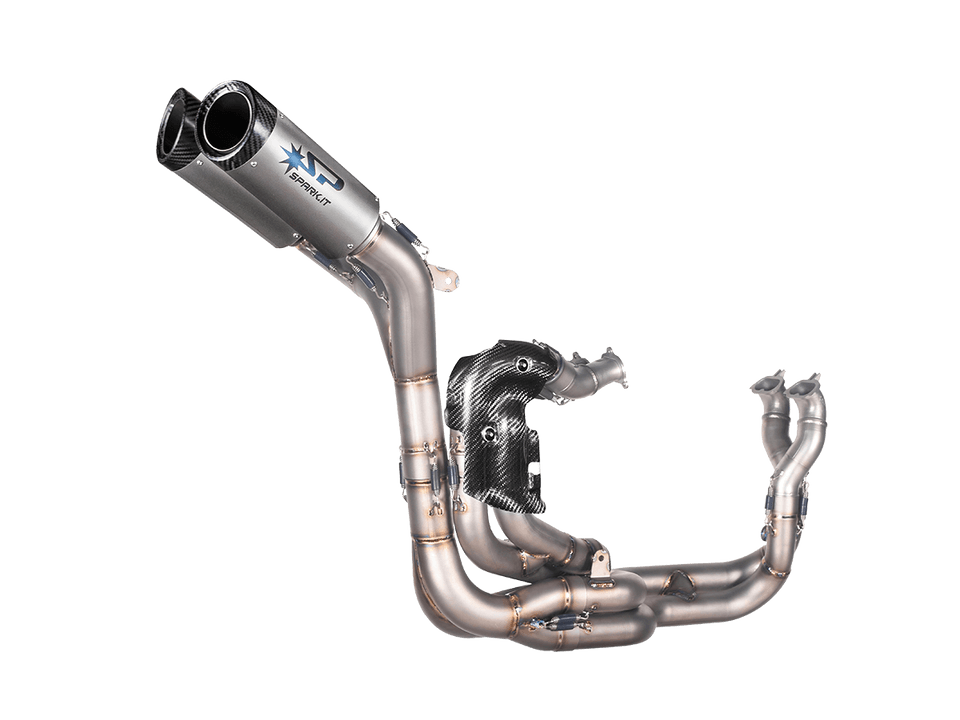 Spark Ducati Panigale V4 S/R Streetfighter "Double Dyno" Titanium Full Exhaust System (WSBK Evolution) (SingleArm Rear) 1