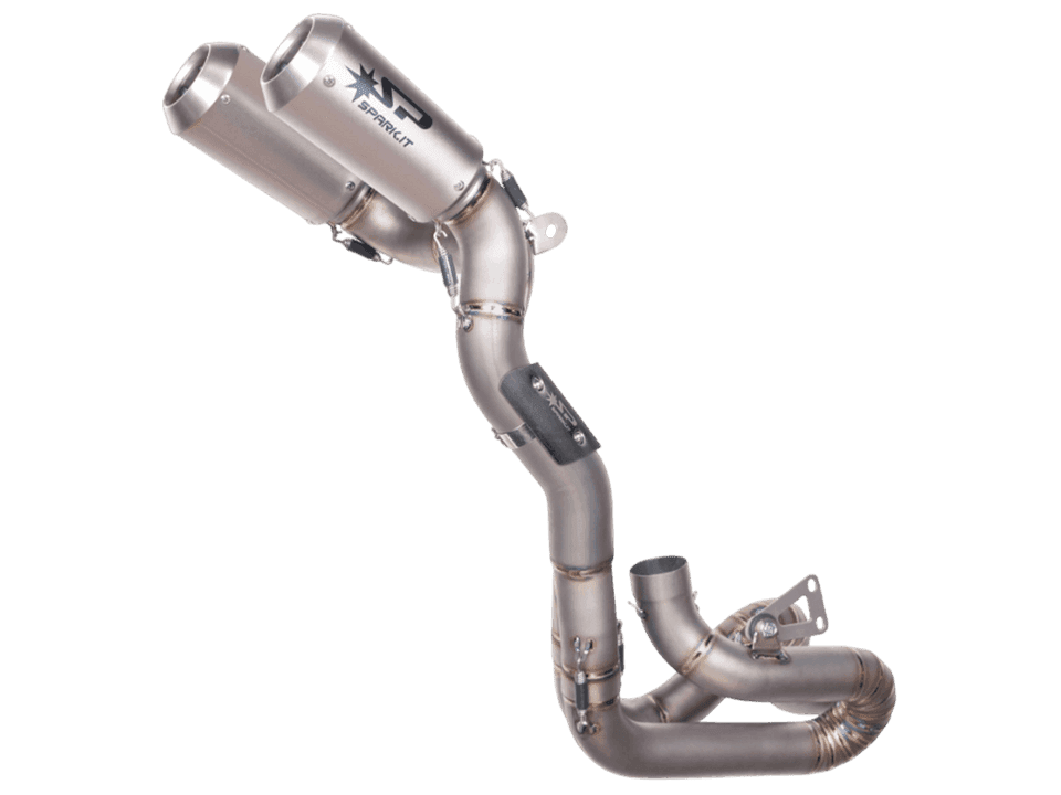 Spark Ducati Panigale V4 S/R Streetfighter "Double GP" Titanium Semi-Full Exhaust System (SingleArm Rear) 1