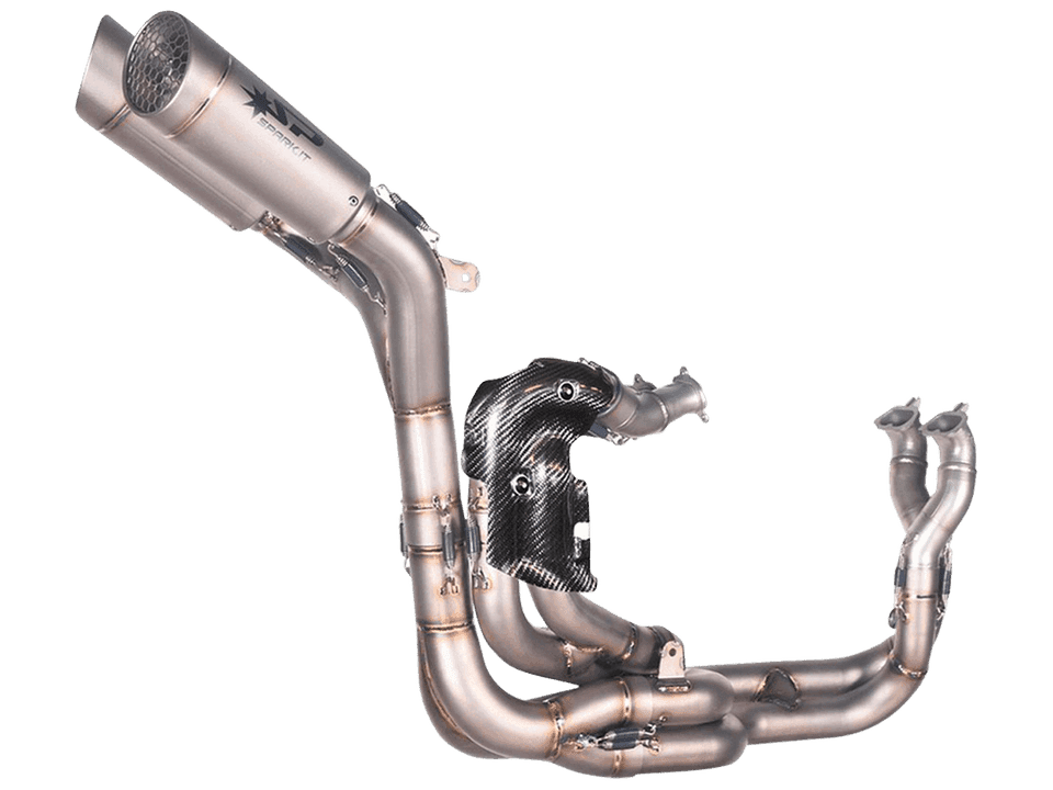 Spark Ducati Panigale V4 S/R Streetfighter "Double Grid-O" Titanium Full Exhaust System (WSBK Evolution) (SingleArm Rear) 1