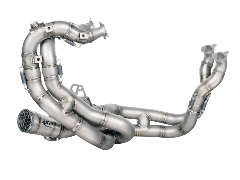 Spark Ducati Panigale V4 S/R Titanium Exhaust System (SBK Replica) (SingleArm Rear 22-23) 1