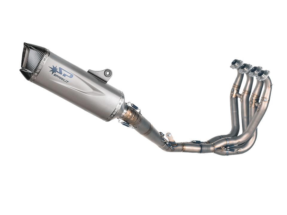 Spark Kawasaki Ninja ZX-6R "Force Evo" Titanium Full Exhaust System (WSBK Evolution) (2009+) 1