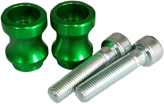 VORTEX SWINGARM SPOOL GREEN 10MM 1