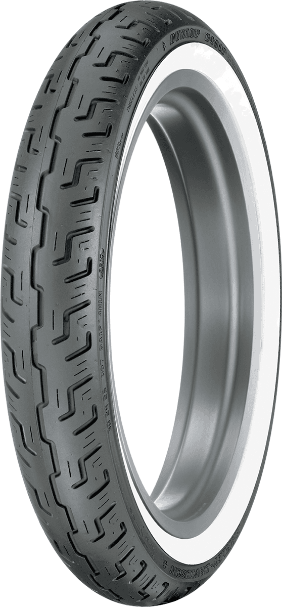 Dunlop D401 Tire – 100/90-19 WWWW Front 1