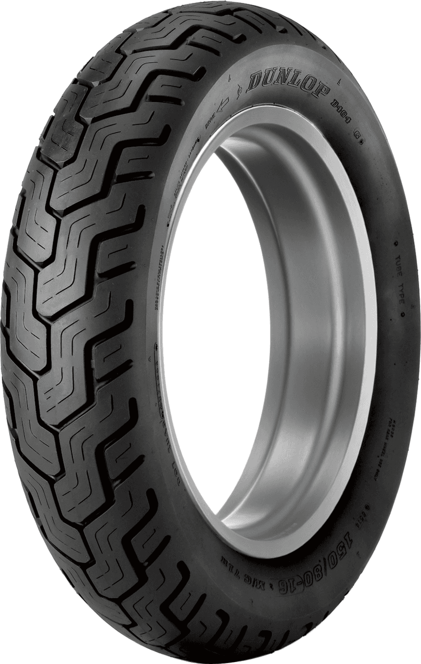 Dunlop D404 Tire – 130/90-15 Rear 1