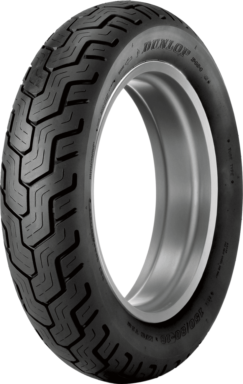 Dunlop D404 Tire – 130/90-15 Rear 1