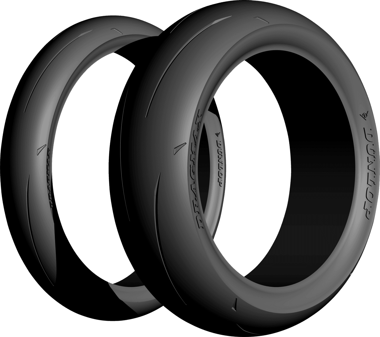 Dunlop Dragmax Tire – 110/60ZR17 (50W) Front 1