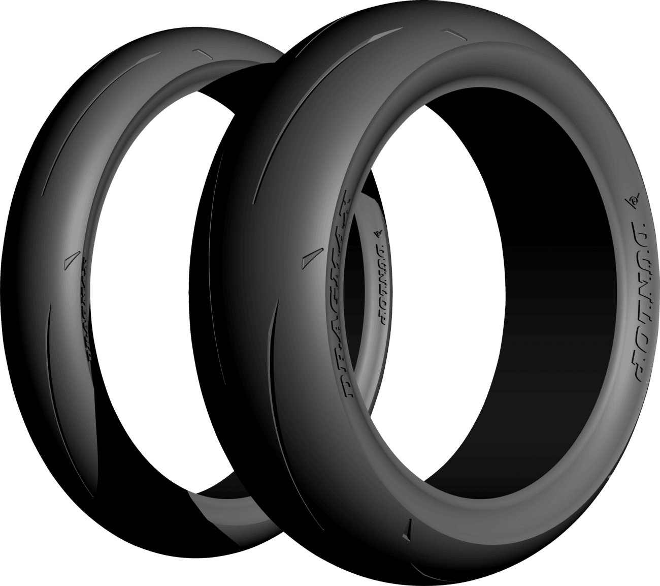 Dunlop Dragmax Tire – 110/60ZR17 (50W) Front 1
