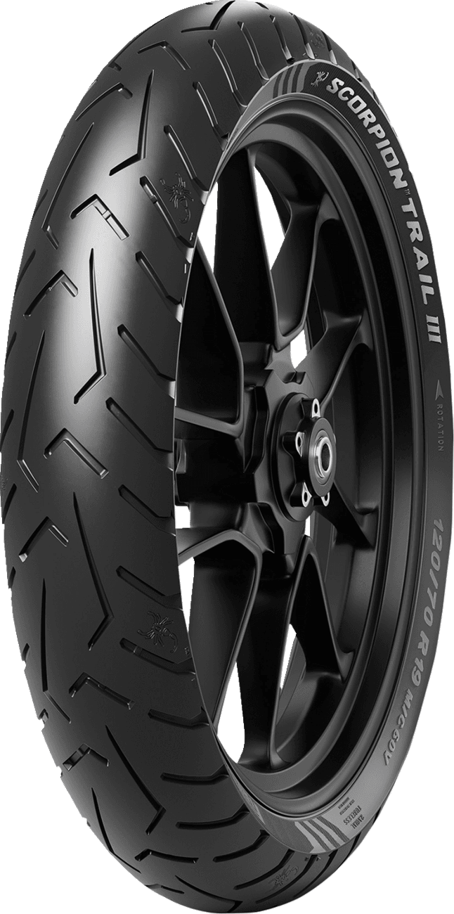 Pirelli Scorpion Trail III 120/70ZR17 58W Front Tire 1