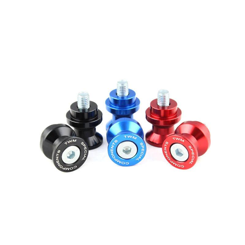 TWM CNC Aluminum Billet Swing Arm Rear Stand Spools Panigale V2 V2S 1