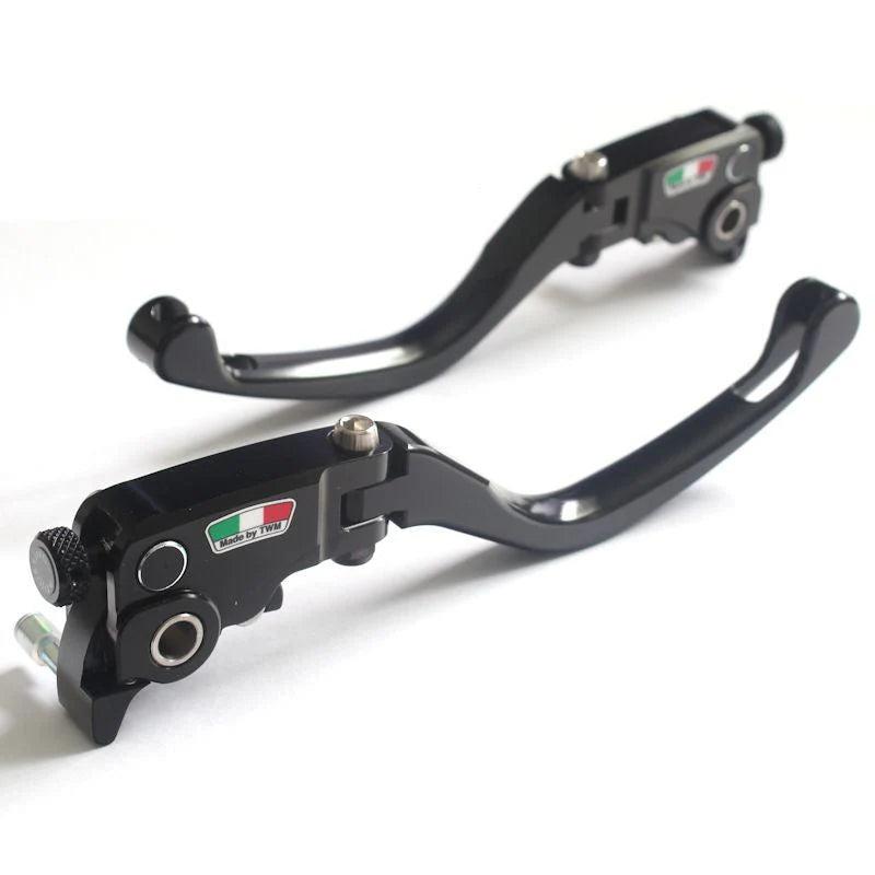 TWM GP Style Adjustable And Folding Levers For Ducati 1