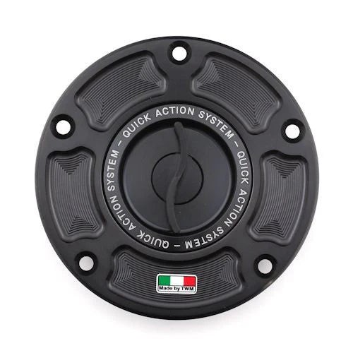 TWM Quick Action CNC Aluminum Gas Cap For Ducati - TDPR.06 1