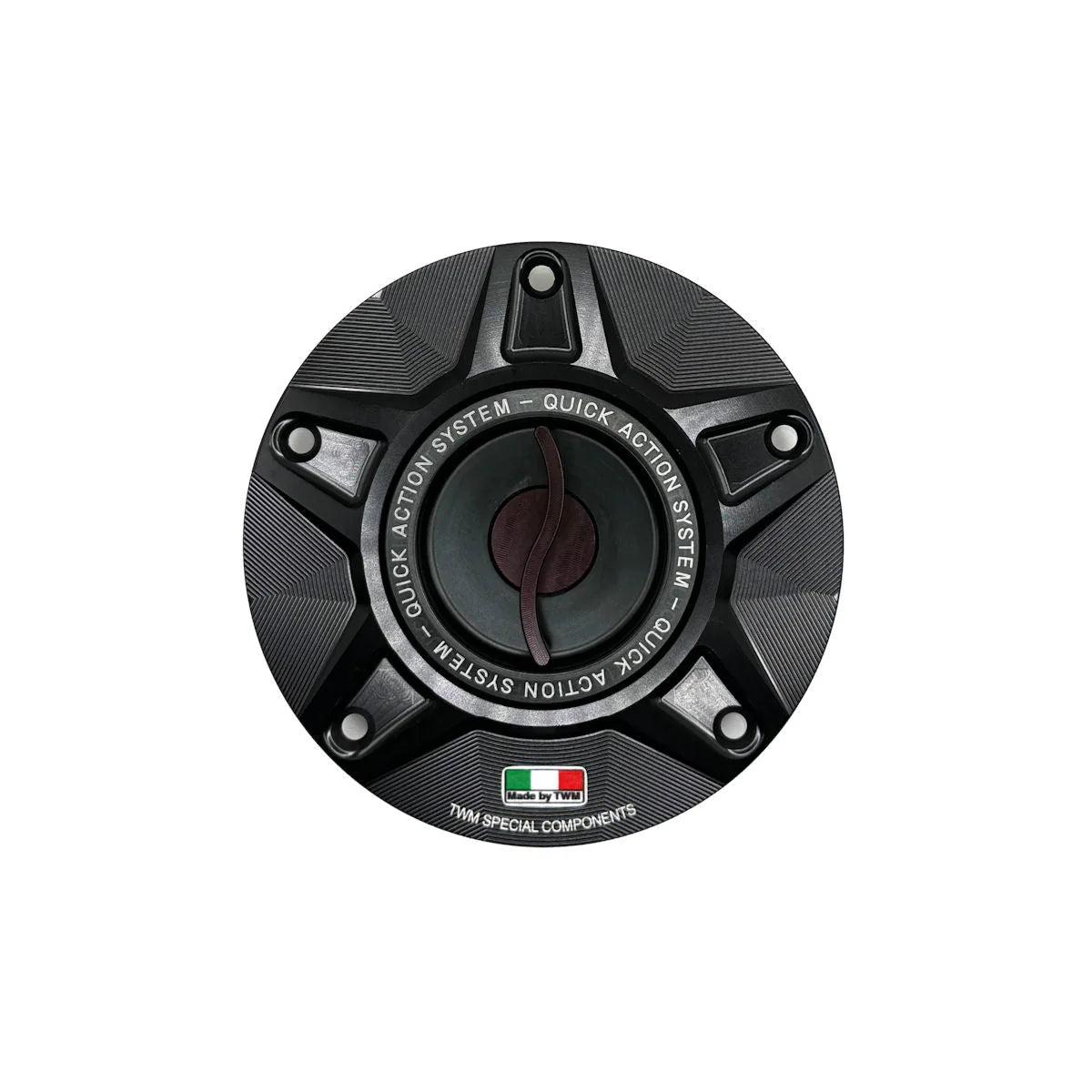 TWM Quick Action CNC Aluminum Gas Cap For Ducati - TDPR.07 1