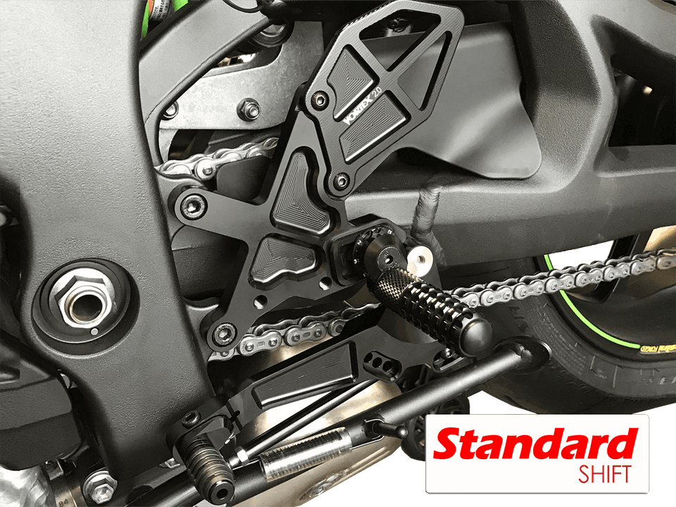 Vortex Kawasaki Ninja ZX-10R Rearsets (16-20) (RS403K) 1