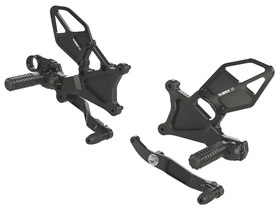 Vortex Yamaha R6 Rearsets (V3 2.0 Design) (2006+) (RS634K) 1